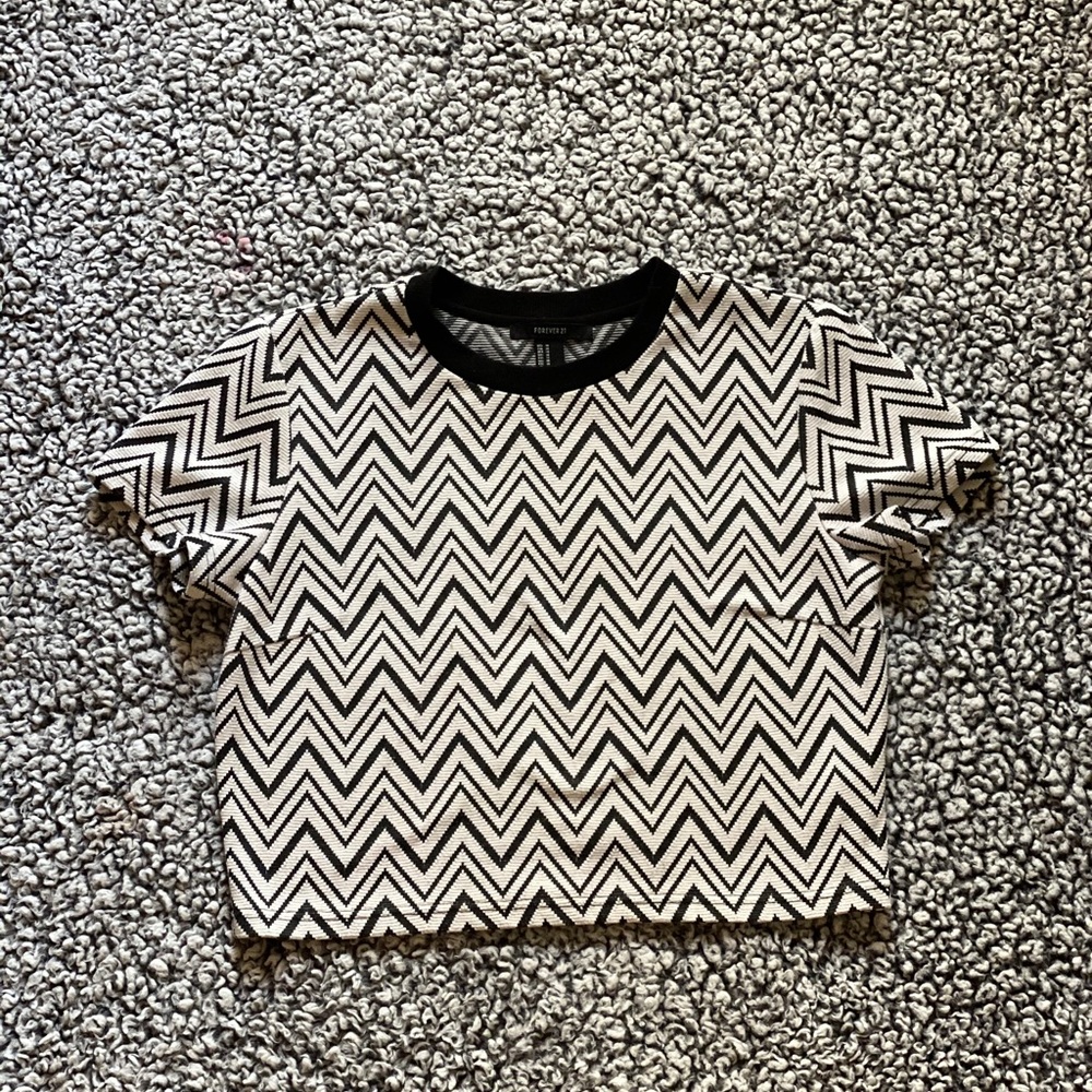Black & White Dressy T-Shirt